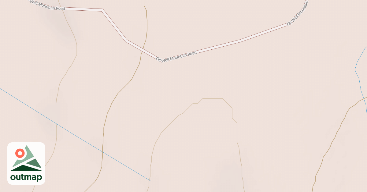Map of OIL WELL CAMP SPUR