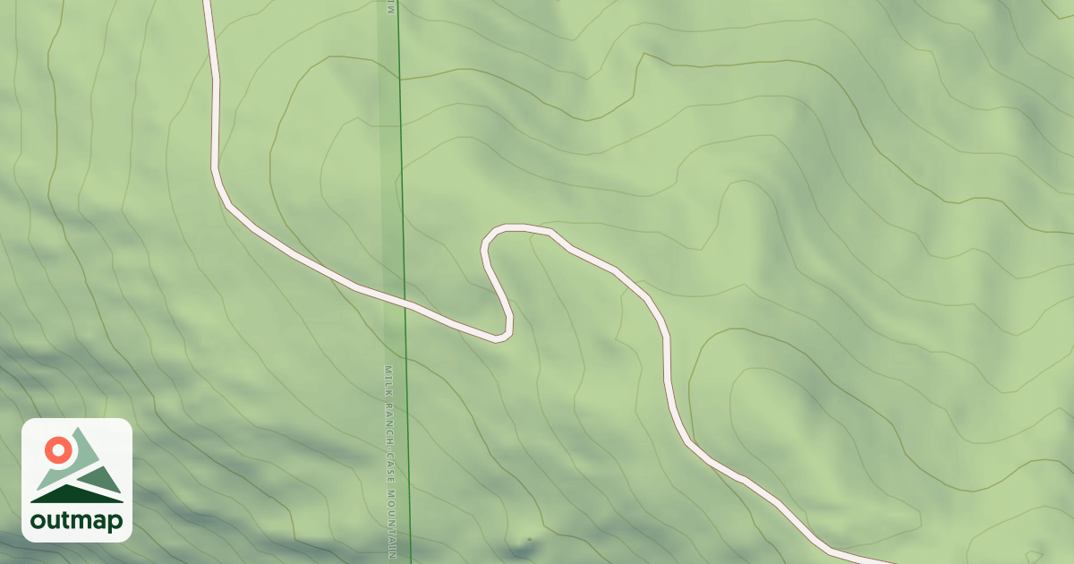Map of 16026: Cinnamon Gap-Case Mt-Oak Grove  Usgs Case Mt