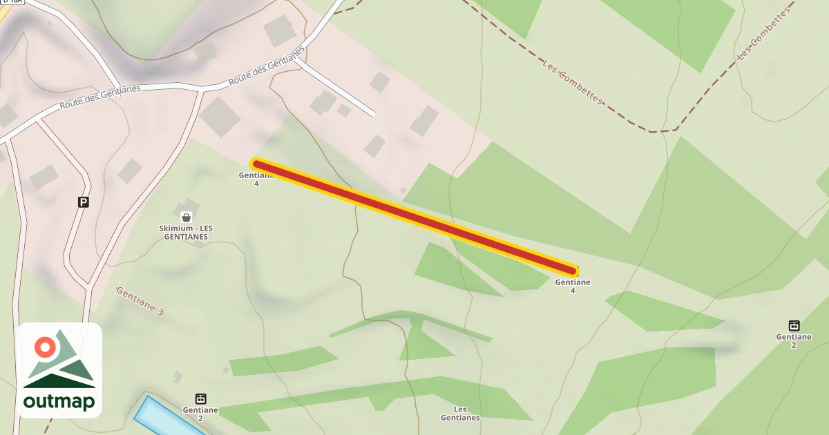 Map of Gentiane 4