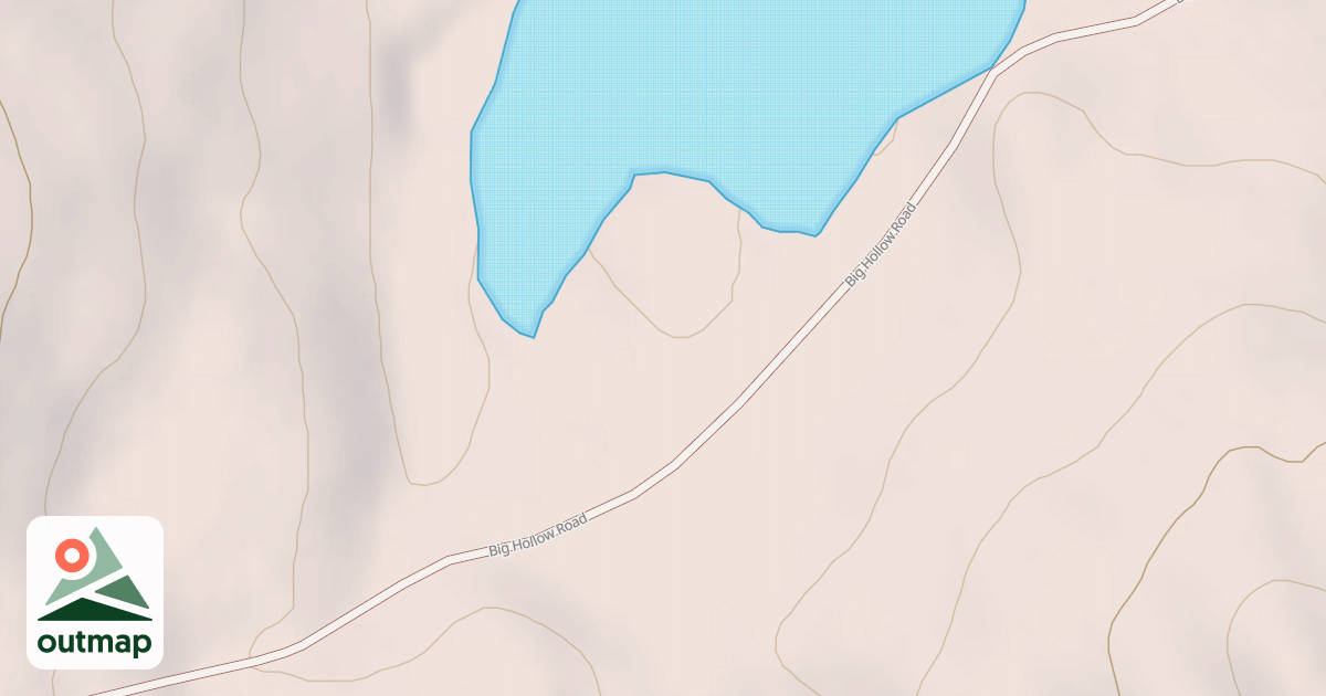 Map of BIG HOLLOW