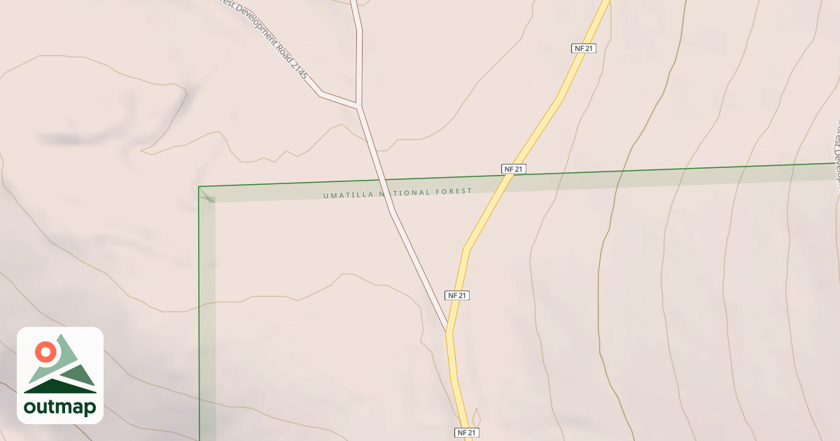 Map of USFS National Forest System Roads {3BF410FF-1FB0-4ABA-B1CA-9D4910C96D69}