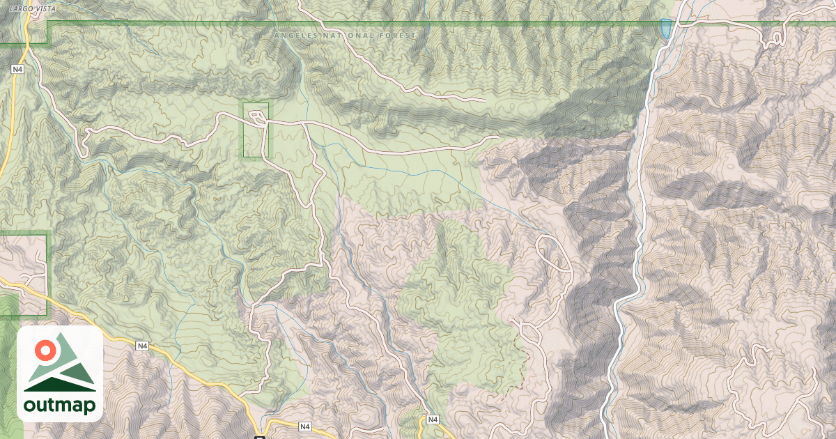 Map of BIG JOHN FLAT RD