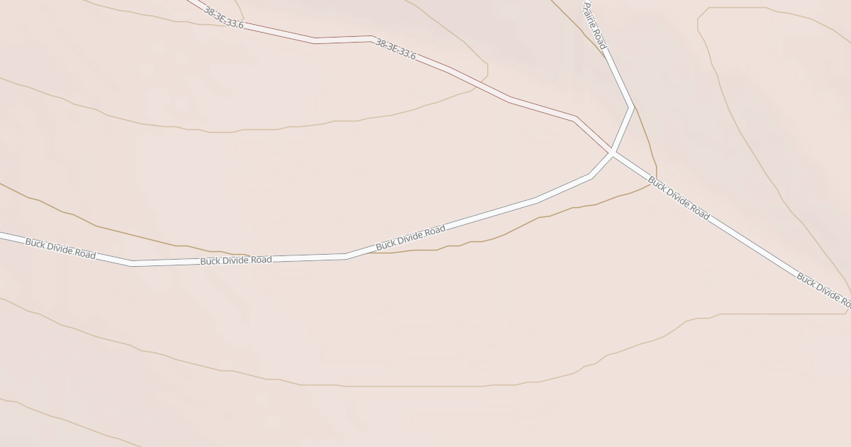 Map preview of Table Mountain Sled Trail