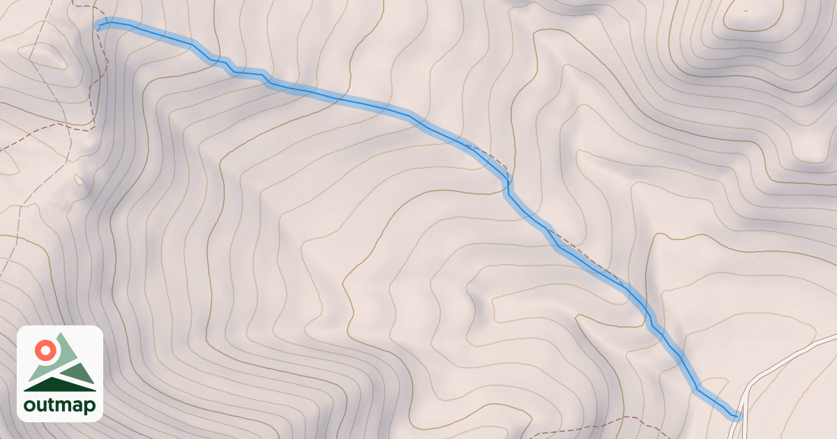 Map of Magpie Gulch Trail