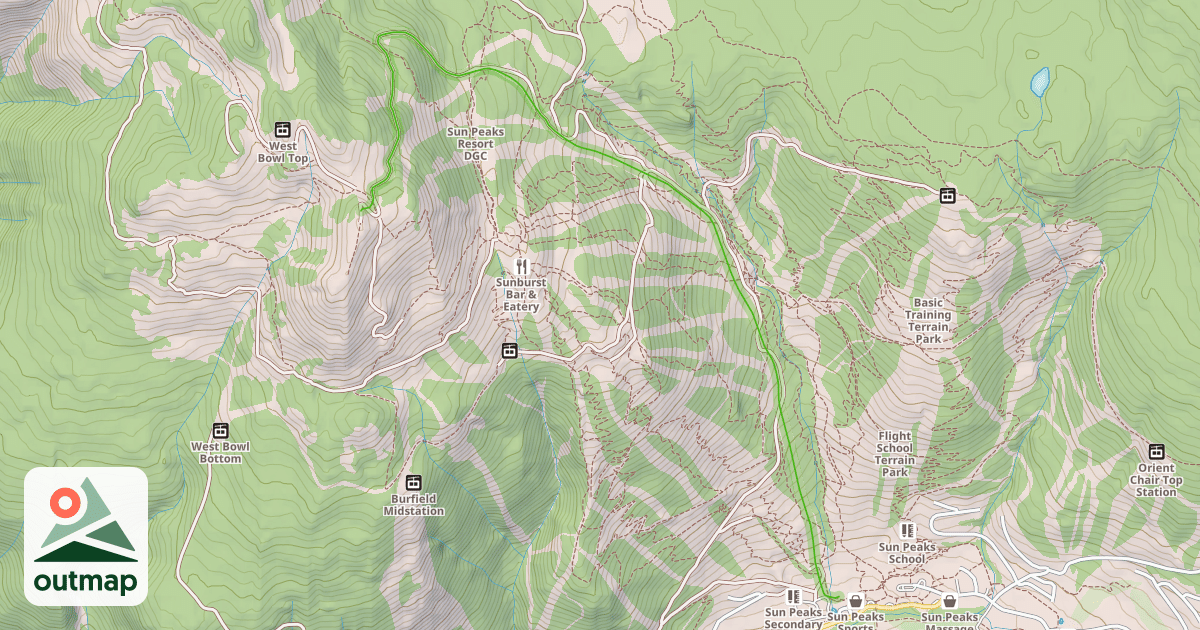 Map of 5 Mile