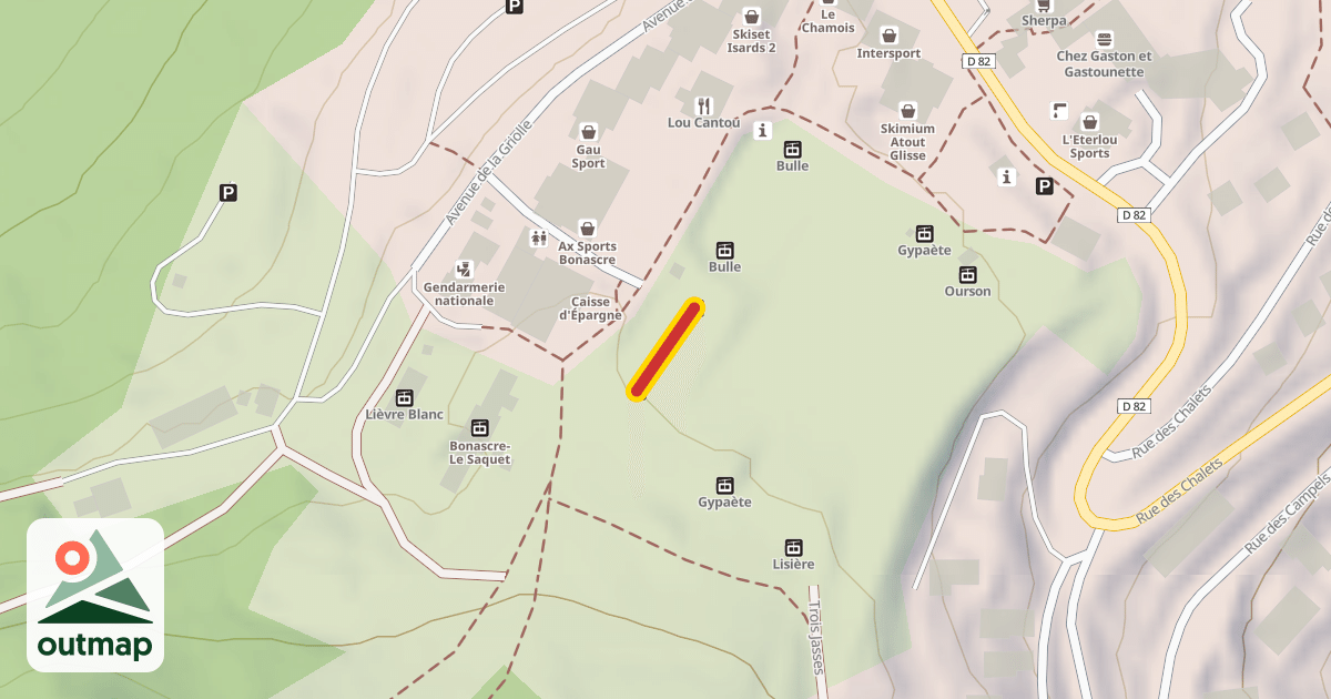 Map of Desman