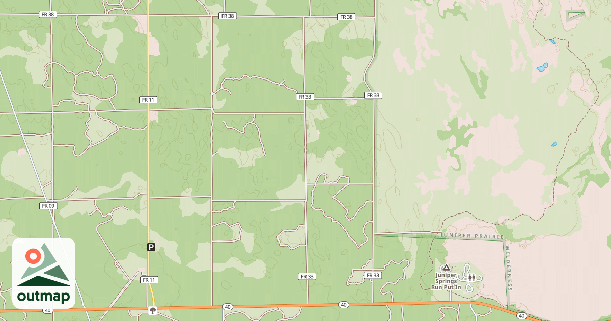Map of USFS Motor Vehicle Use Map Roads {8042B076-15CF-4986-AB45-C98E634B81AB}