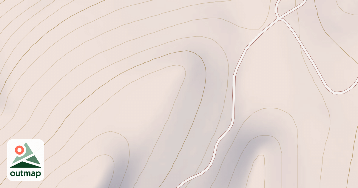 Map of HAINES FLAT