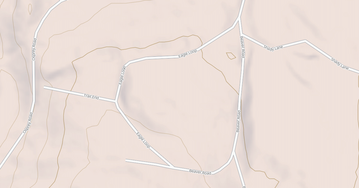 Map preview of 742C EAGLE LOOP