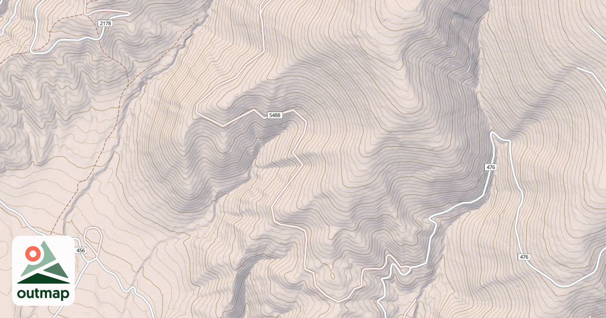 Map of BUTLER RIDGE