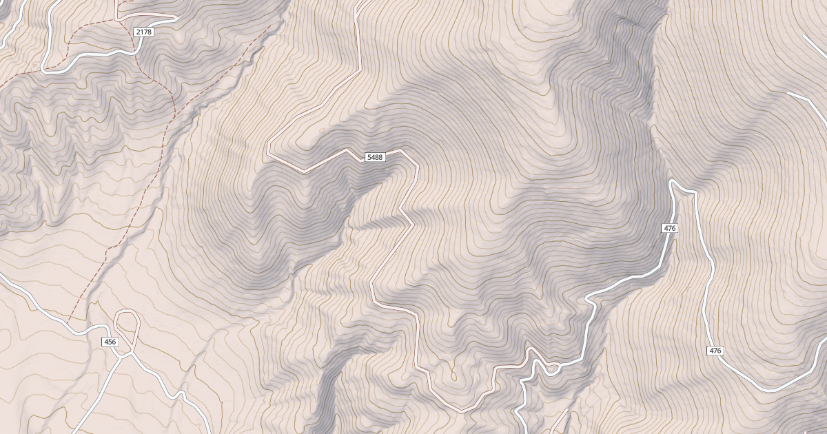 Map preview of BUTLER RIDGE