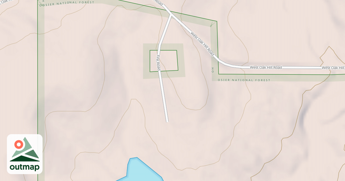 Map of LEATHERBURY POND