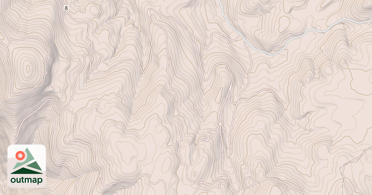 Map of TREASURE MT 2