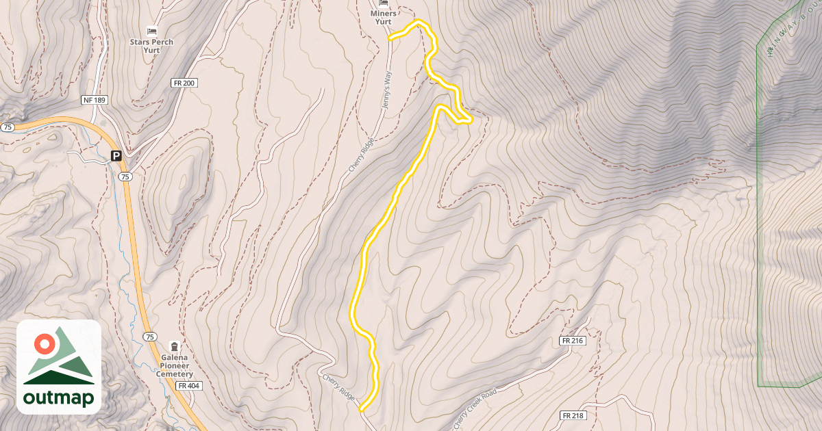 Map of Cherry Creek