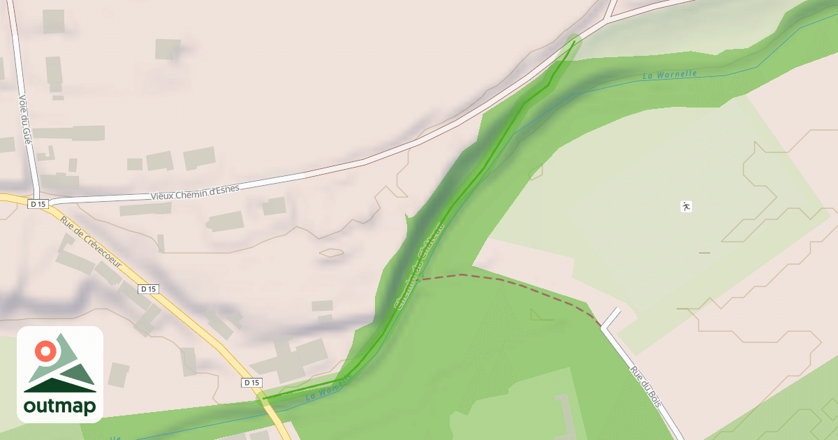 Map of Chemin du Château