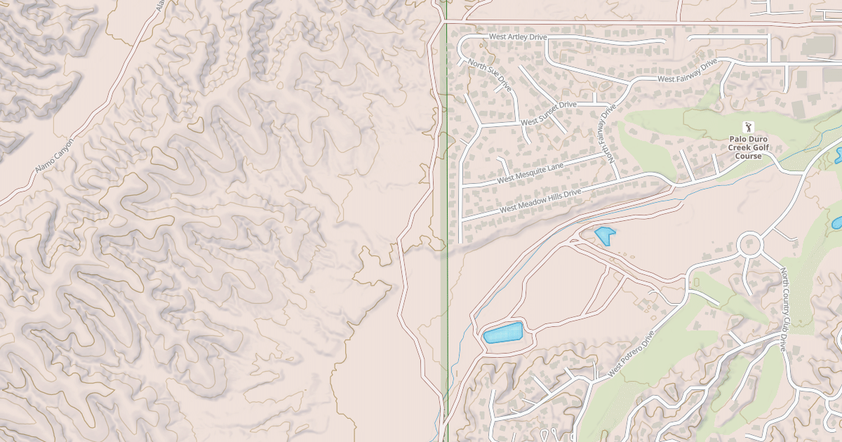 Map preview of MEADOW HILLS