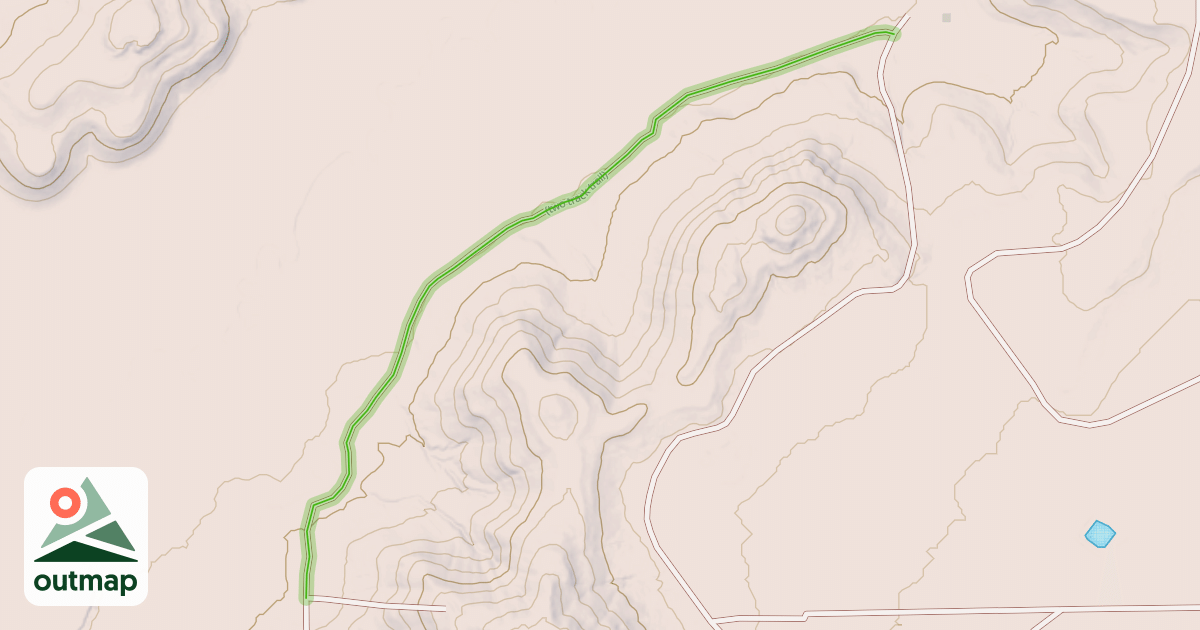 Map of (two track trail)