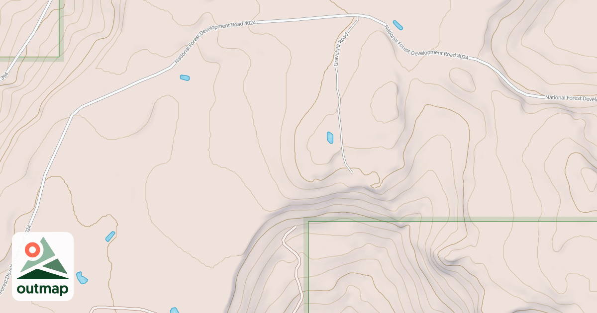 Map of COLEMAN FLAT
