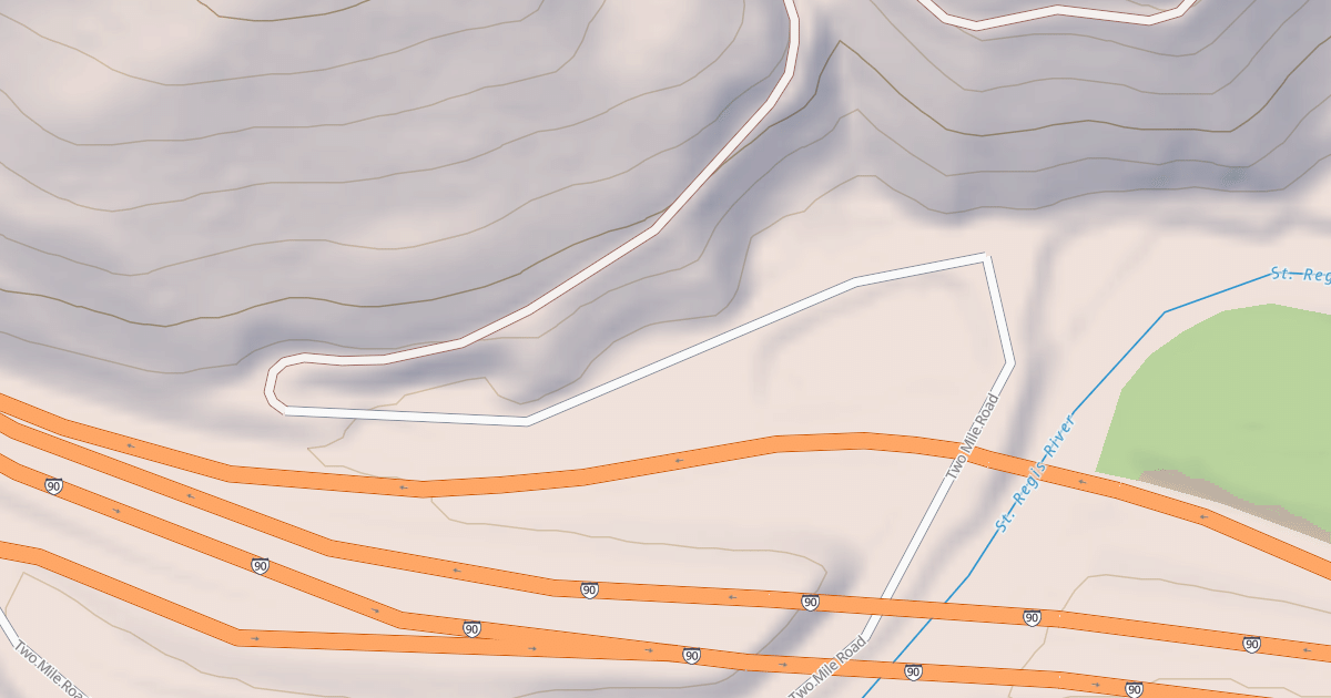 Map preview of RIDGE TOP