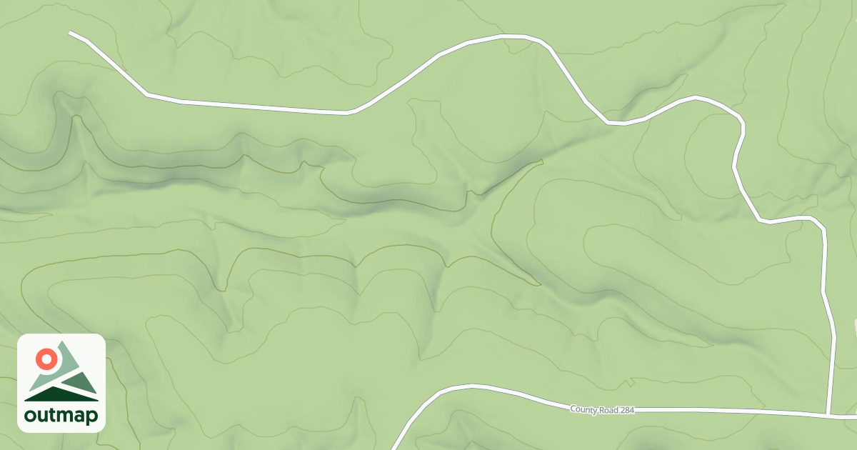 Map of CLUFF HOLLOW