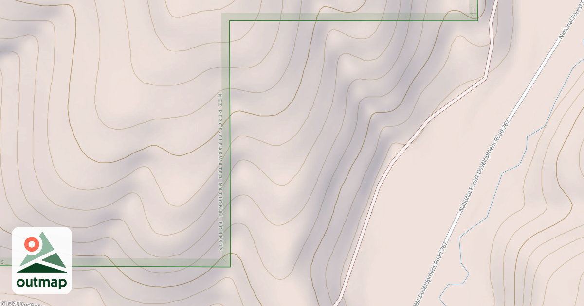 Map of Palouse Ohv - Linn Gulch