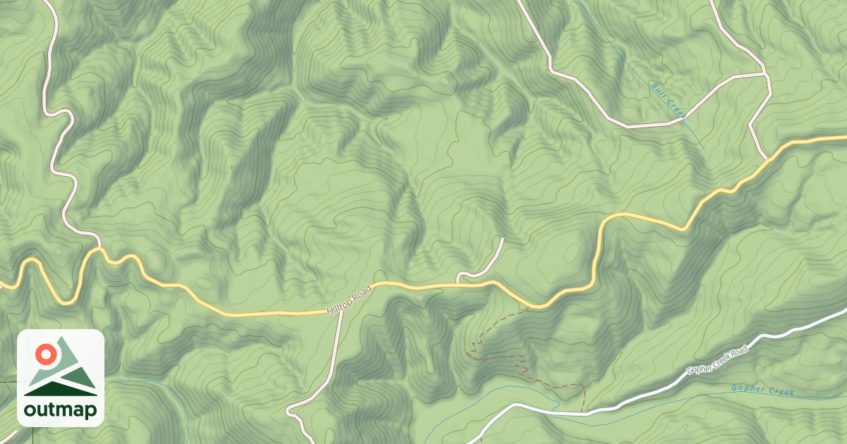 Map of HILLTOP