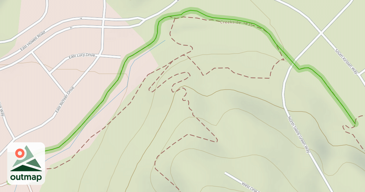 Map of Creekside - #35