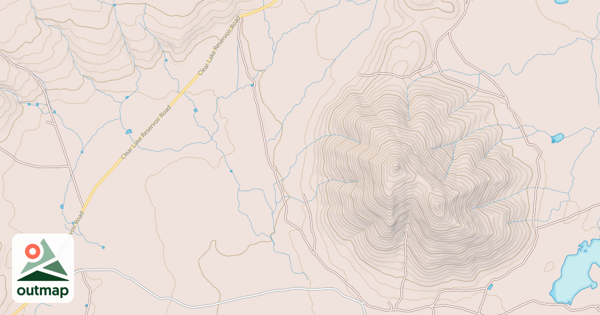 Map of DOUBLE HEAD MTN