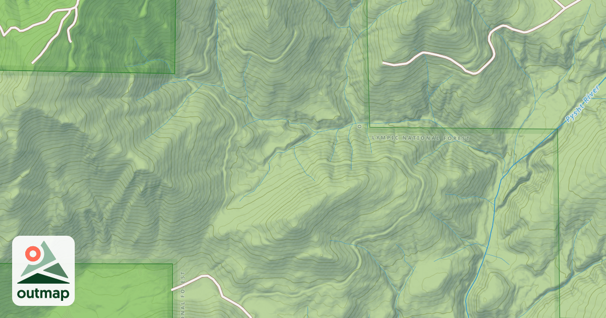 Map of USFS National Forest System Roads {0FC9B3E8-68B7-4125-82F2-F862099CF86D}