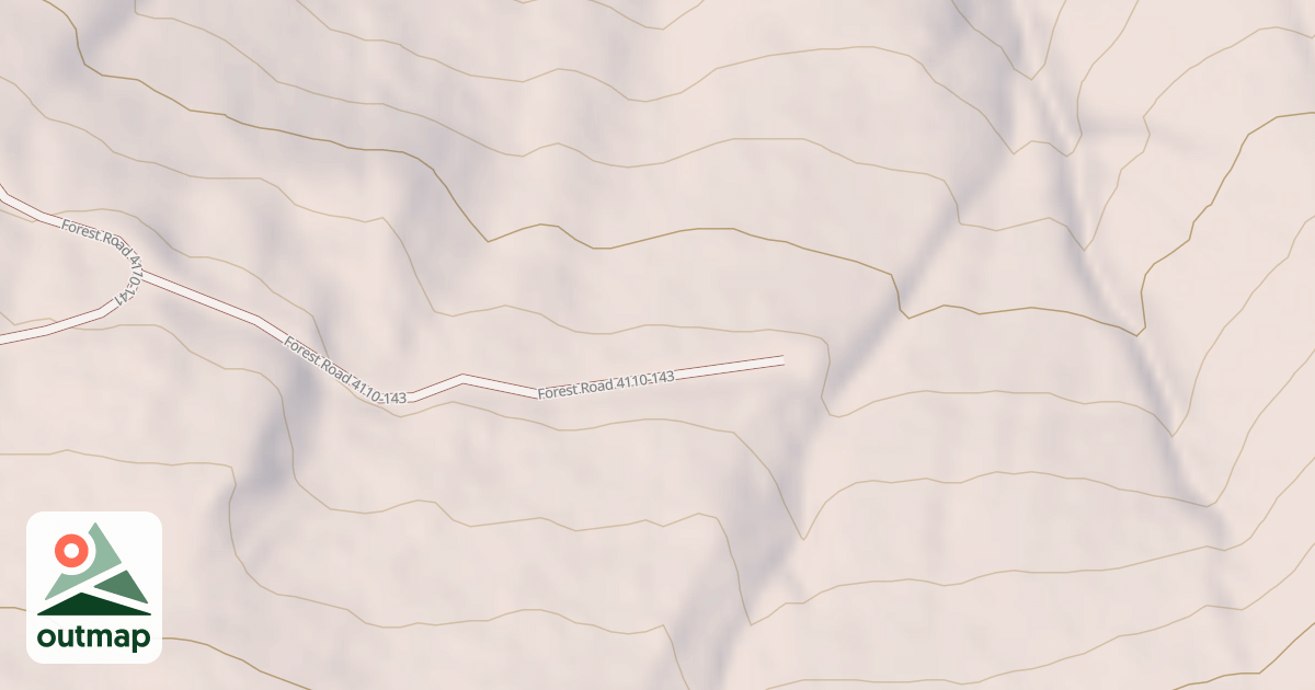 Map of ELK HORN SPUR