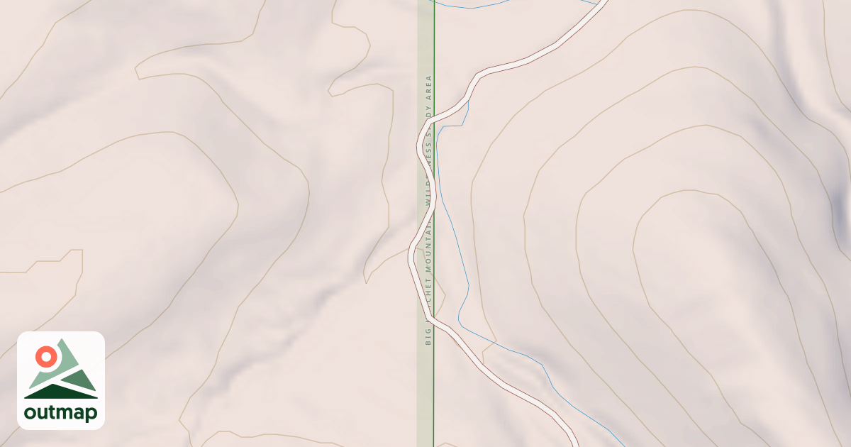 Map of Continental Divide National Scenic Trail
