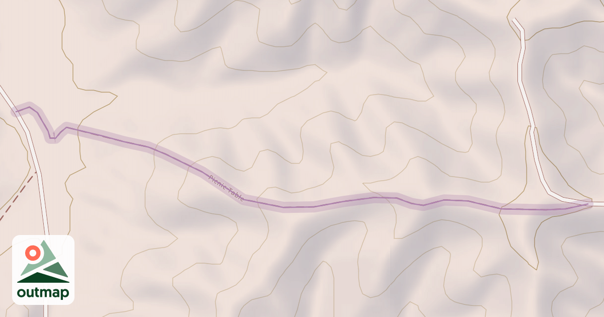Map of Picnic Table