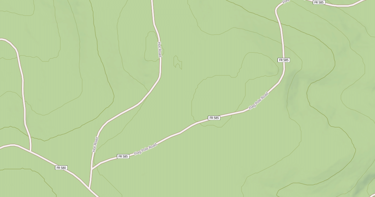 Map preview of FLAG POLE ROAD