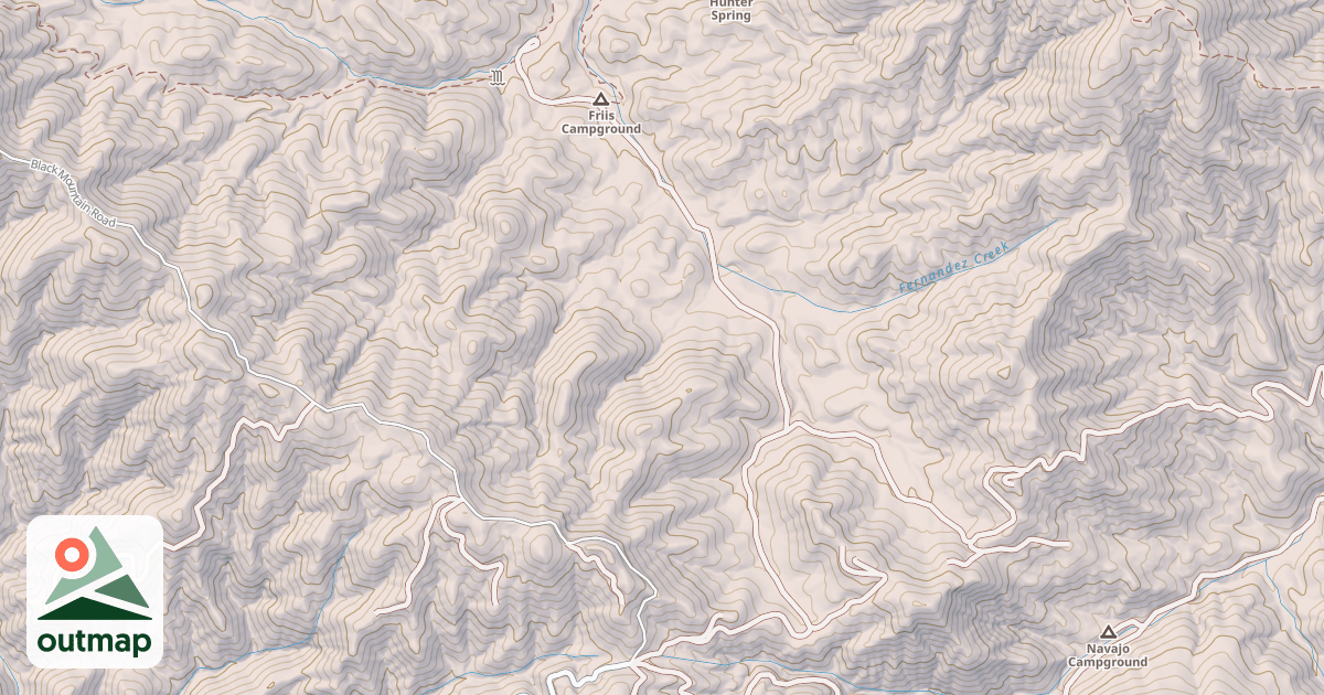 Map of FRIIS OHV