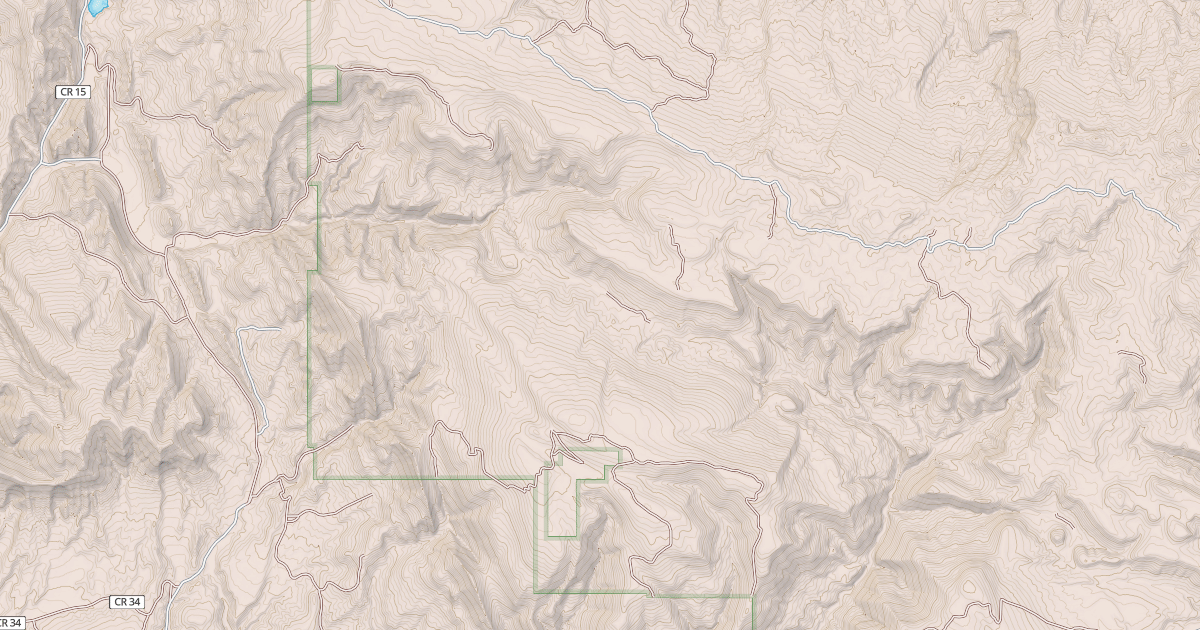 Map preview of SAWMILL MTN.