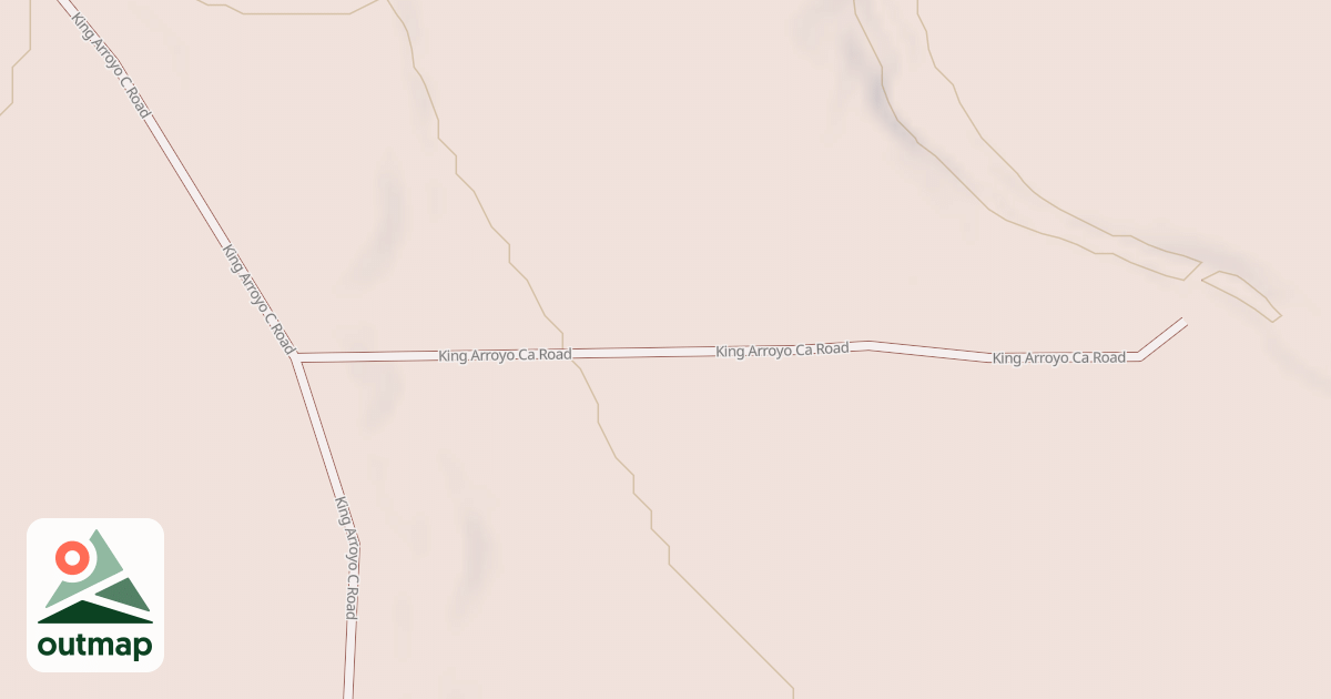 Map of KING ARROYO CA