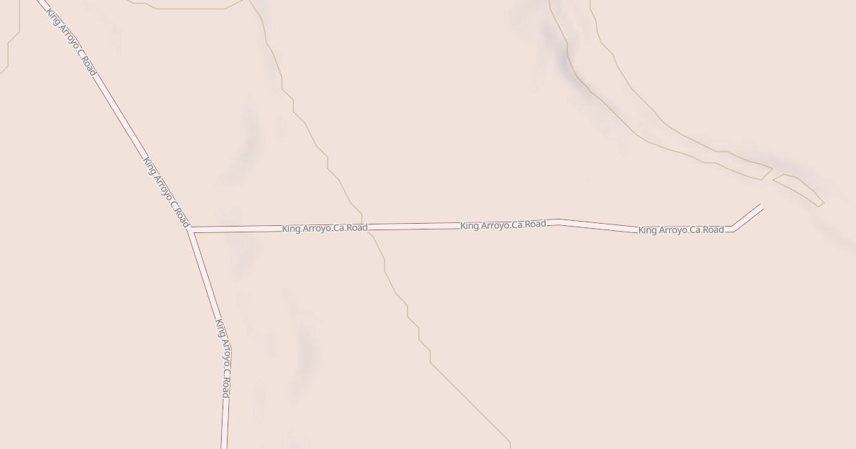 Map preview of KING ARROYO CA