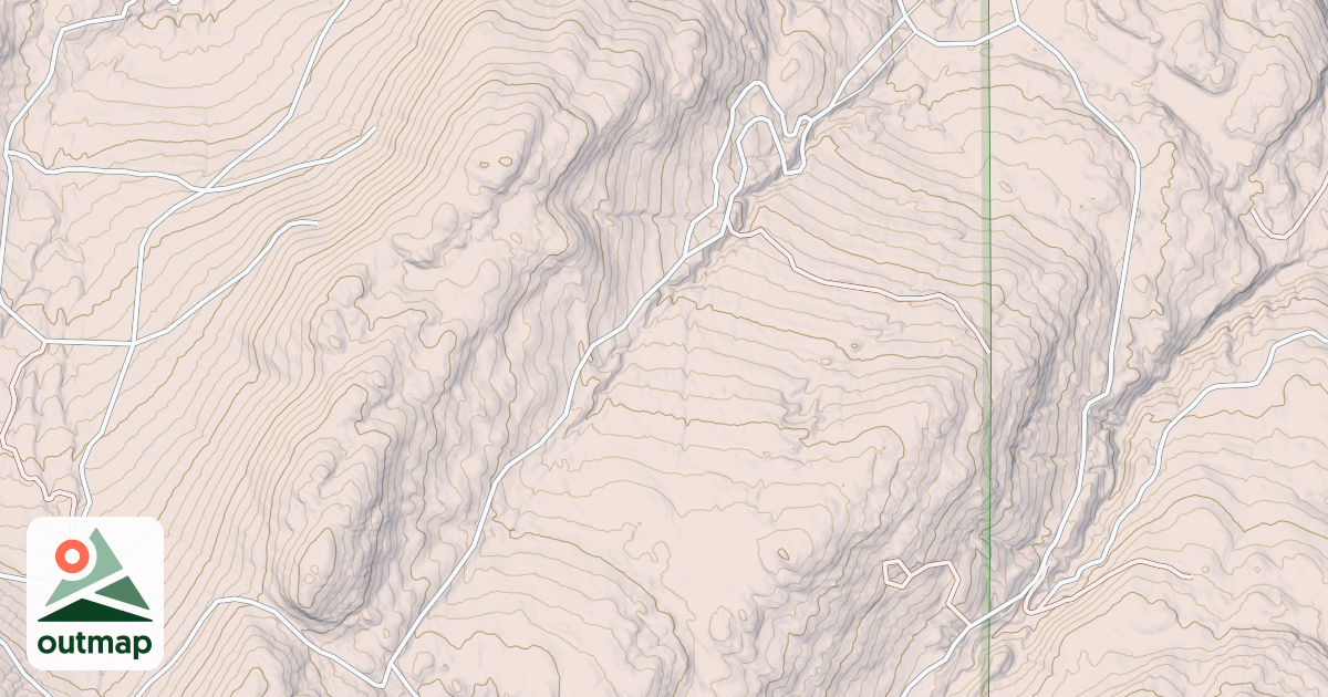Map of COLE BASIN