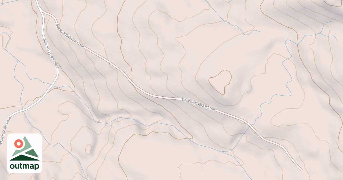 Map of STANEY  2054345 RD