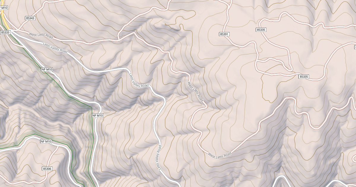 Map preview of WEST LETTS