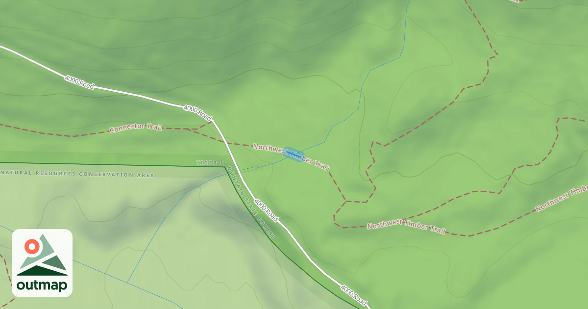 Map of Northwest Timber Trail