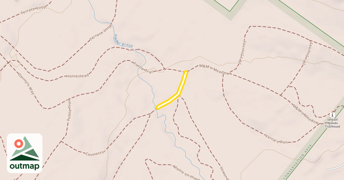 Map of Mum's Run