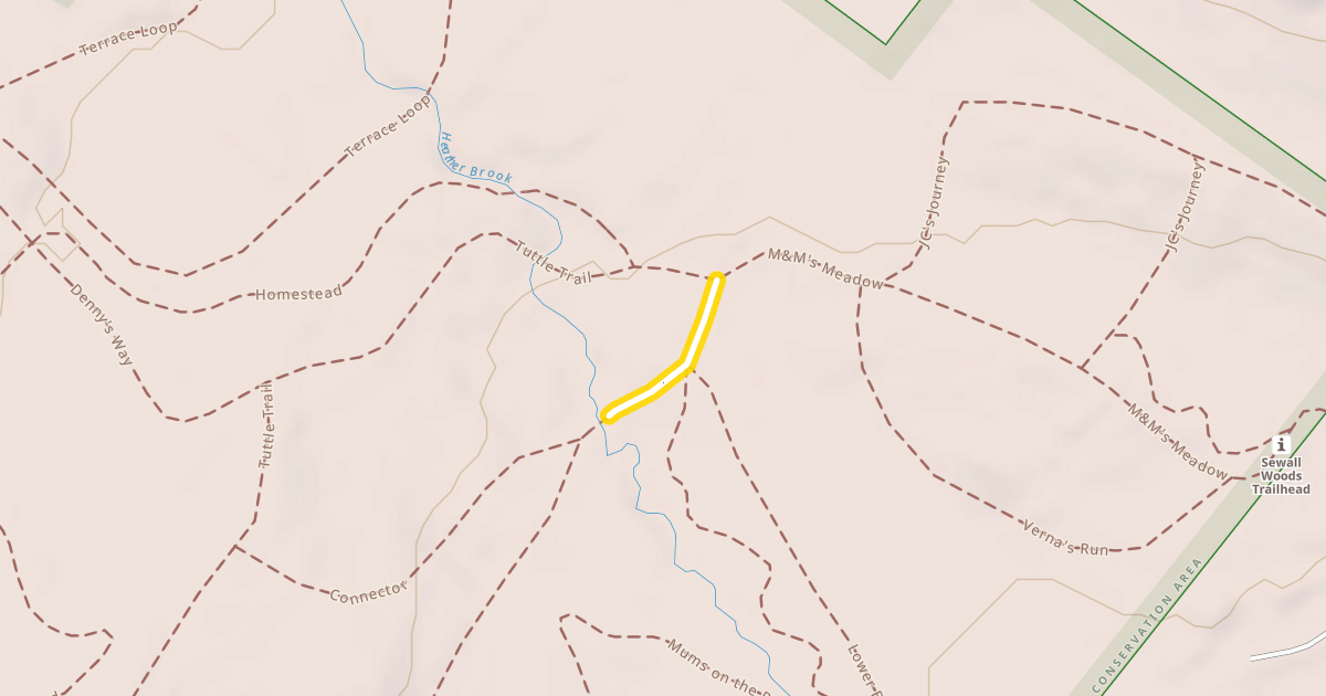 Map preview of Mum's Run