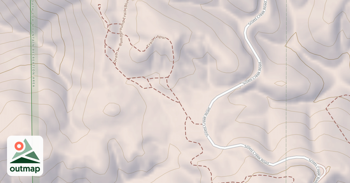 Map of USGS National Digital Trails 1d4631c8-6a58-4cbe-8667-4bcfe48fabf1