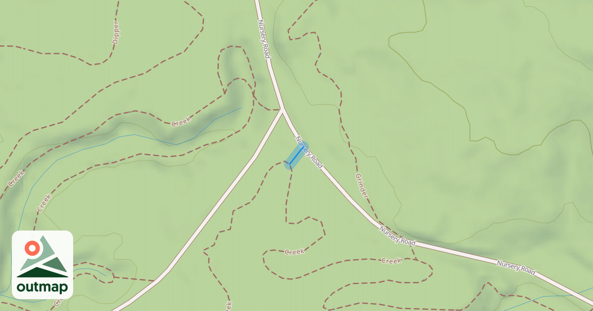 Map of Creek