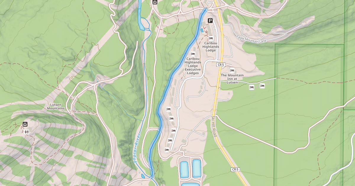 Map preview of Moose Access
