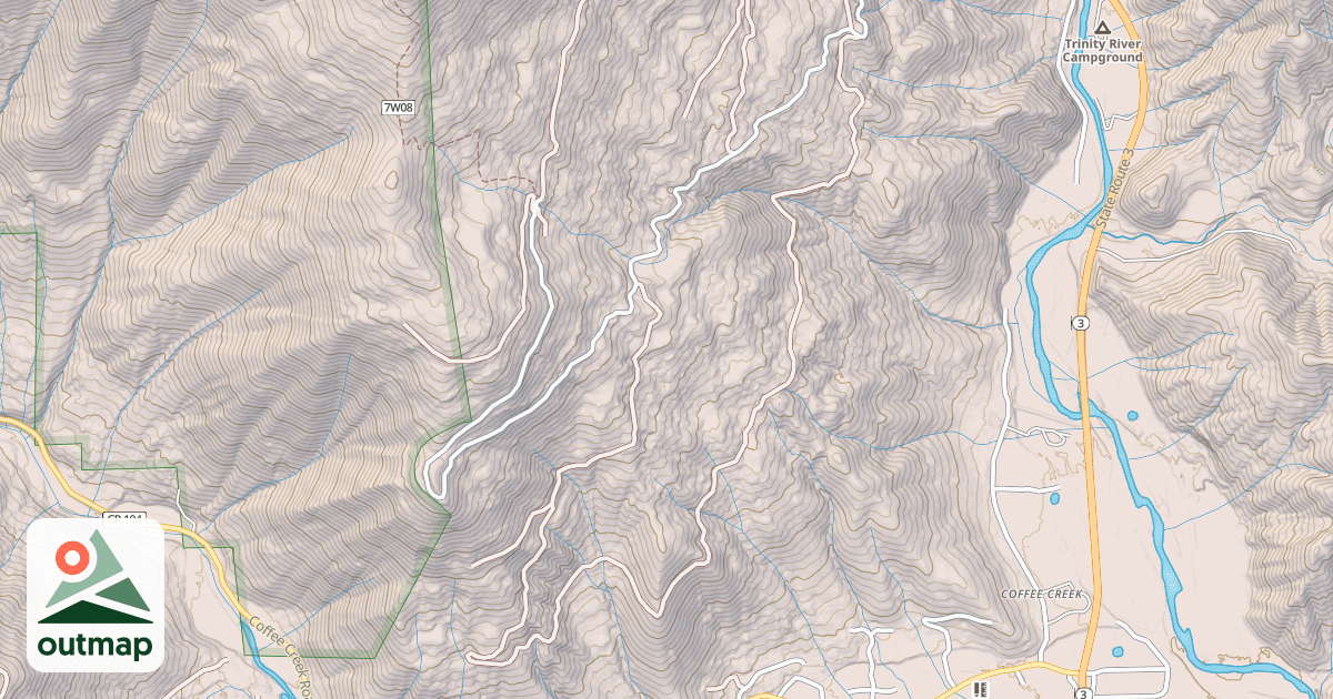 Map of ALDER GULCH