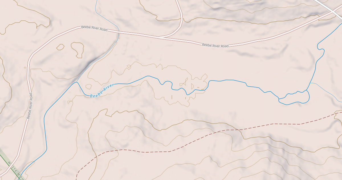 Map preview of Hall Pond Snomo