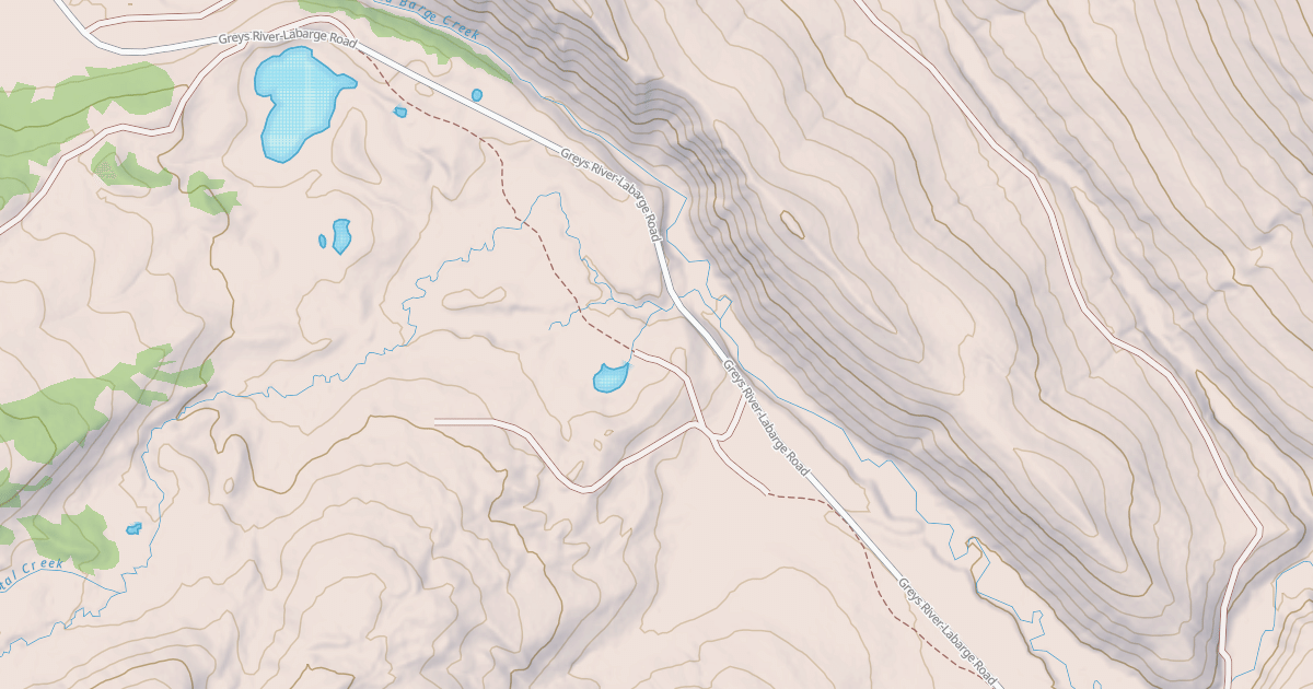 Map preview of Middle Piney South