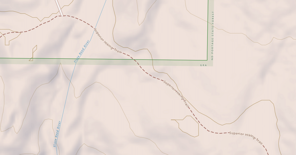 Map preview of Hovland Woods Trail